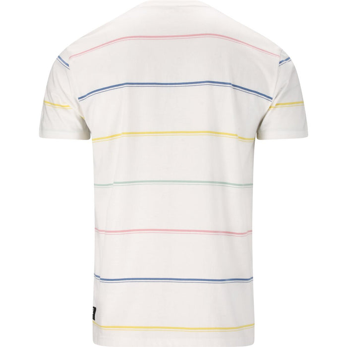 CRUZ Austin M SS Striped T-Shirt T-shirt 1002 White