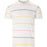 CRUZ Austin M SS Striped T-Shirt T-shirt 1002 White