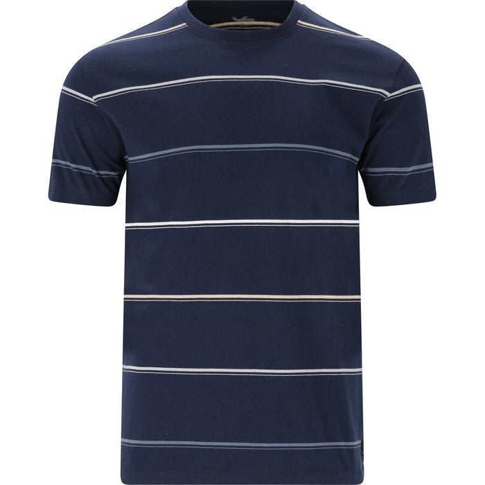 CRUZ Austin M SS Striped T-Shirt T-shirt 2002 Navy