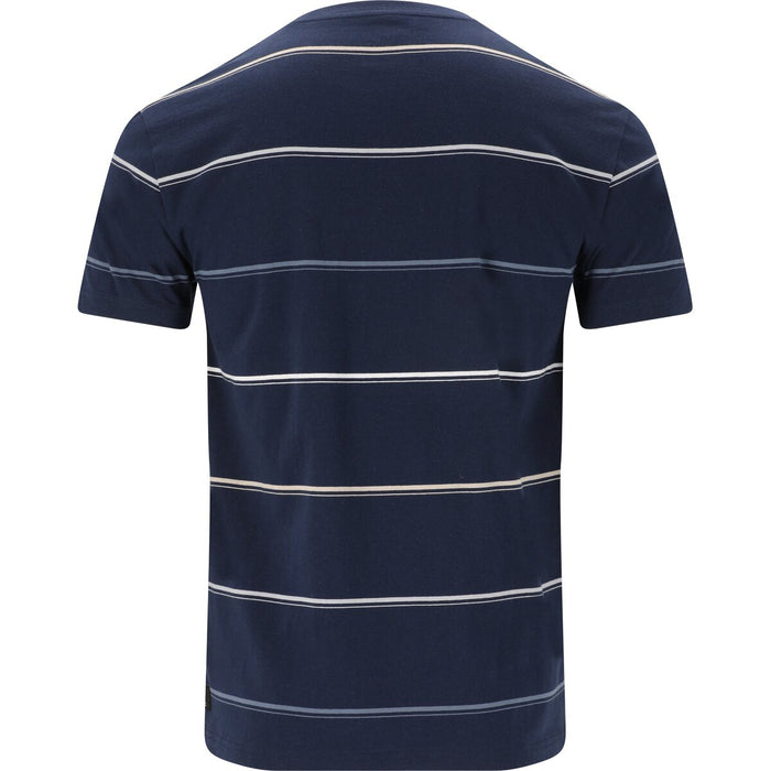 CRUZ Austin M SS Striped T-Shirt T-shirt 2002 Navy