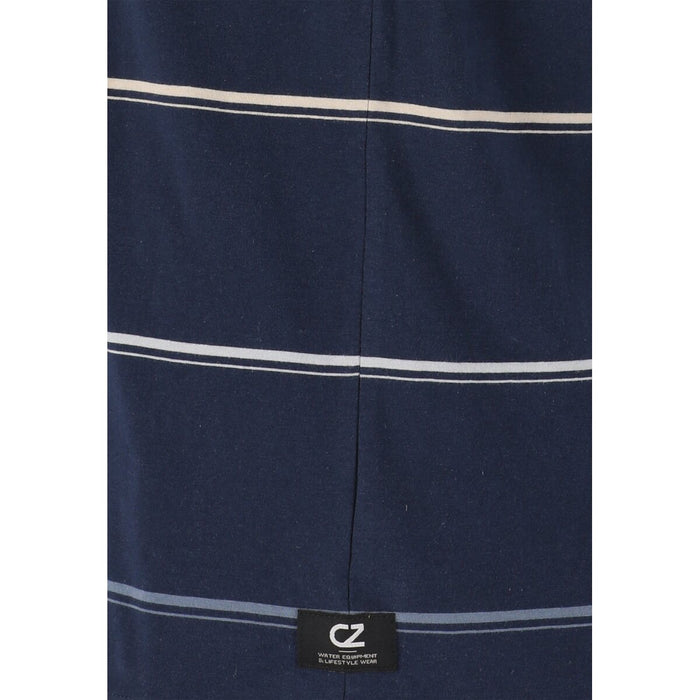 CRUZ Austin M SS Striped T-Shirt T-shirt 2002 Navy
