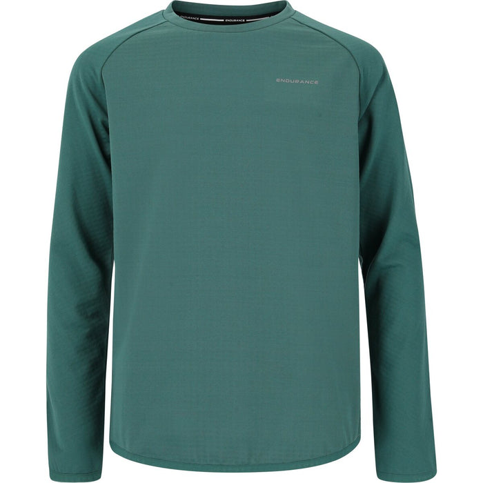 ENDURANCE Avan Jr. Waffle L/S Tee Midlayer 3159 Sea Pine