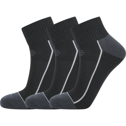 ENDURANCE Avery Quarter Socks 3-pack Socks 1001 Black