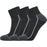 ENDURANCE Avery Quarter Socks 3-pack Socks 1001 Black