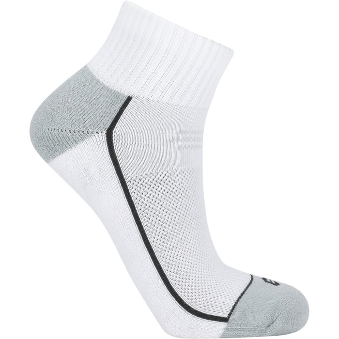 ENDURANCE Avery Quarter Socks 3-pack Socks 1002A White