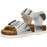 ZIGZAG Avila Kids Cork Sandal Sandal 1015 Silver