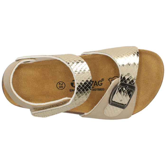 ZIGZAG Avila Kids Cork Sandal Sandal 5049 Gold