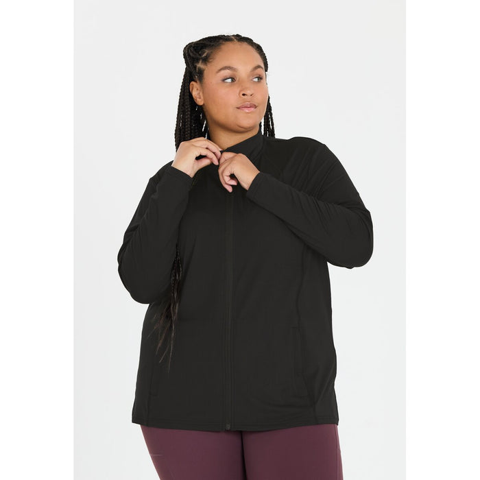 Q SPORTSWEAR Ayana W Full Zip Midlayer 1001 Black