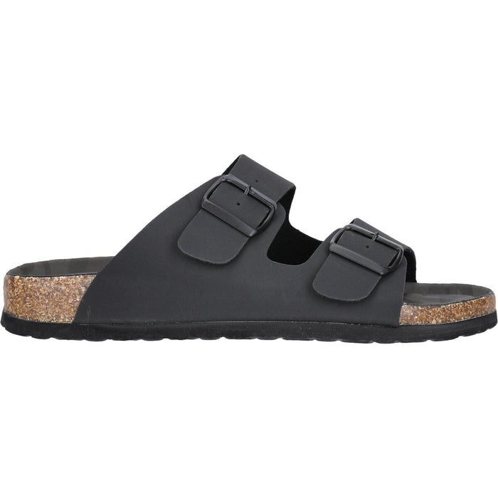 FORT LAUDERDALE Bao M Cork Sandal Sandal 1001 Black