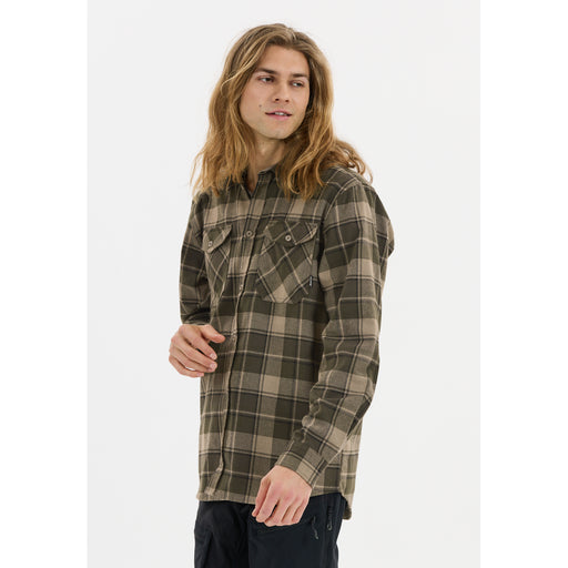 WHISTLER Bargo M Checked Shirt Shirt 3040 Fallen Rock