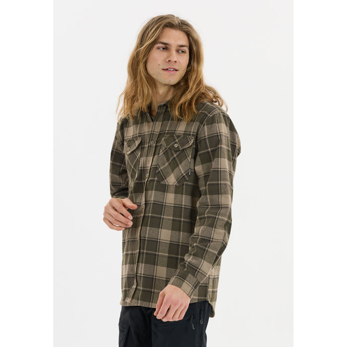 WHISTLER Bargo M Checked Shirt Shirt 3040 Fallen Rock