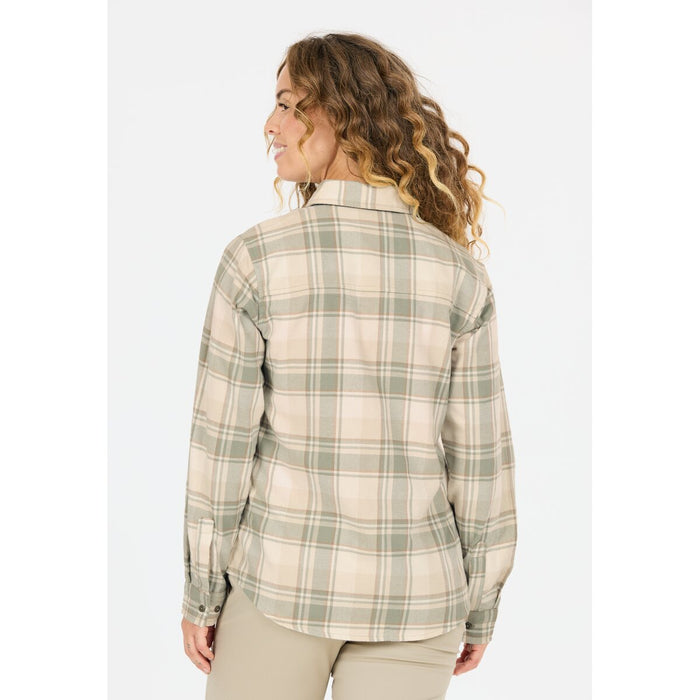 WHISTLER Bargo W Checked Shirt Shirt 3110 Seagrass