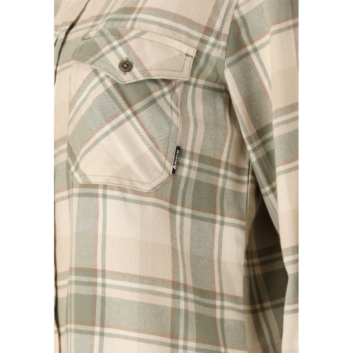 WHISTLER Bargo W Checked Shirt Shirt 3110 Seagrass