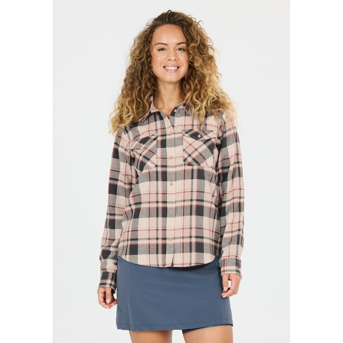 WHISTLER Bargo W Checked Shirt Shirt 4397 Rose Dust