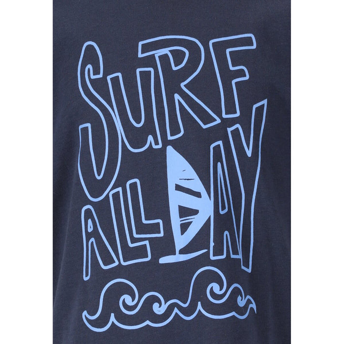 ZIGZAG Beachtime SS T-Shirt T-shirt 2002 Navy