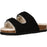 CRUZ Beckett W Leather Cork Sandal W/Warm Lining Sandal 1001 Black