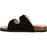 CRUZ Beckett W Leather Cork Sandal W/Warm Lining Sandal 1001 Black