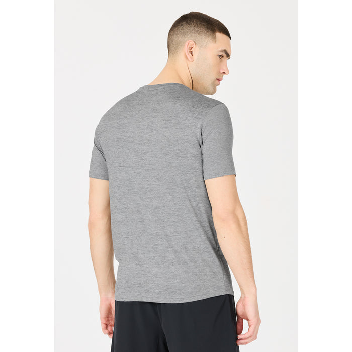 VIRTUS Beed M S/S Tee T-shirt 1038 Mid Grey Melange