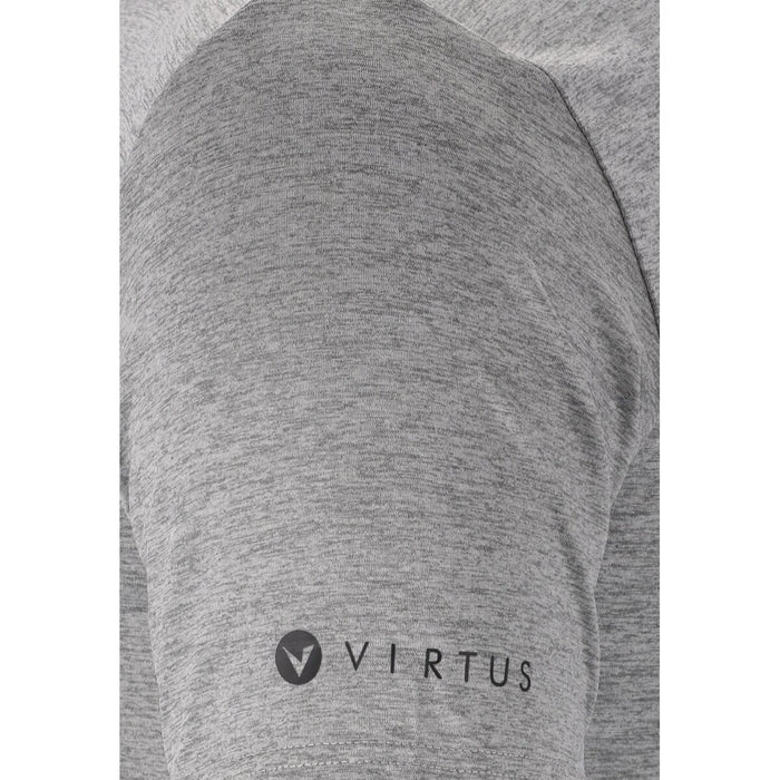 VIRTUS Beed M S/S Tee T-shirt 1038 Mid Grey Melange