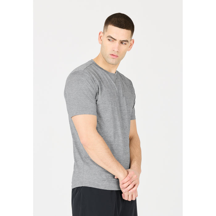 VIRTUS Beed M S/S Tee T-shirt 1038 Mid Grey Melange
