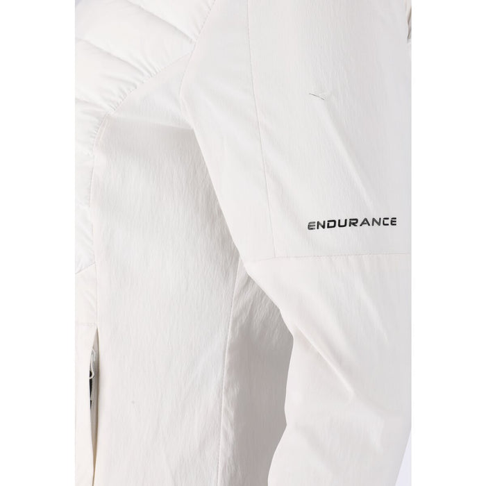 ENDURANCE Beistyla W Hybrid Jacket – Primaloft Running Jacket 1002 White