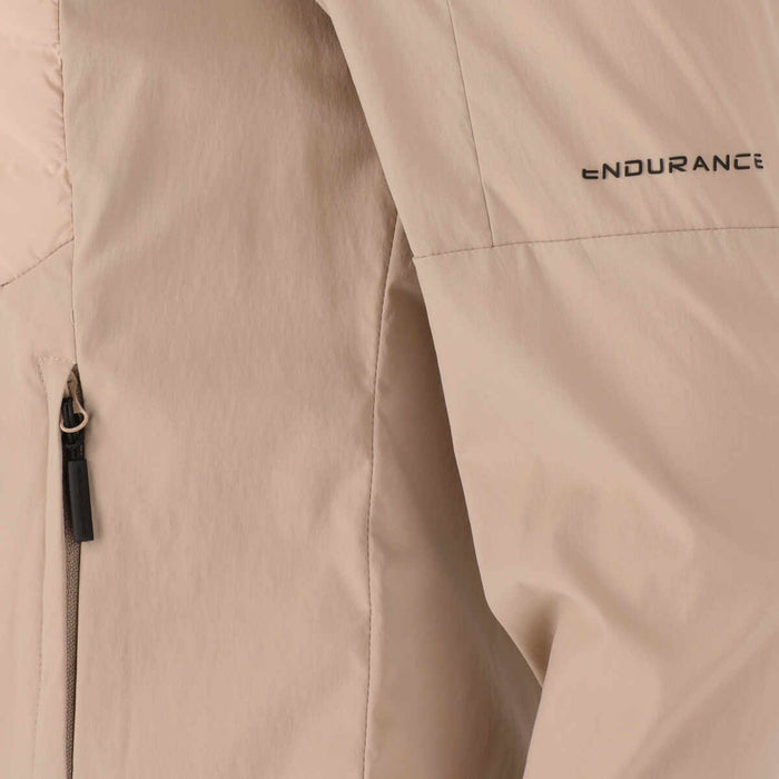 ENDURANCE Beistyla W Hybrid Jacket – Primaloft Running Jacket 1136 Simply Taupe