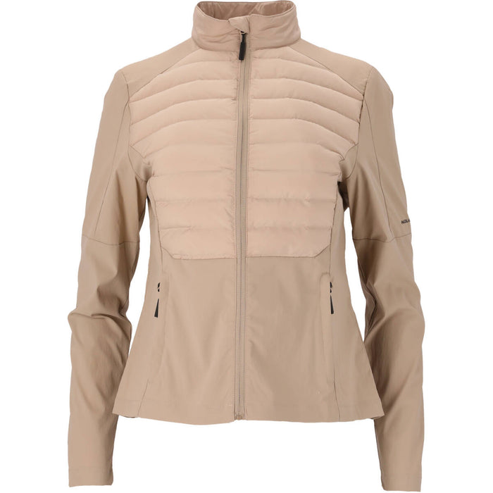 ENDURANCE Beistyla W Hybrid Jacket – Primaloft Running Jacket 1136 Simply Taupe