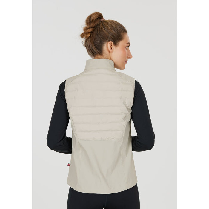 ENDURANCE Beistyla W Hybrid Vest – Primaloft Running Jacket 1153 Dove