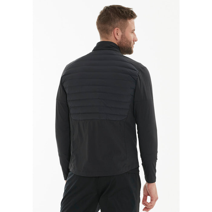ENDURANCE Benst M Hybrid Jacket – Primaloft Running Jacket 1001 Black