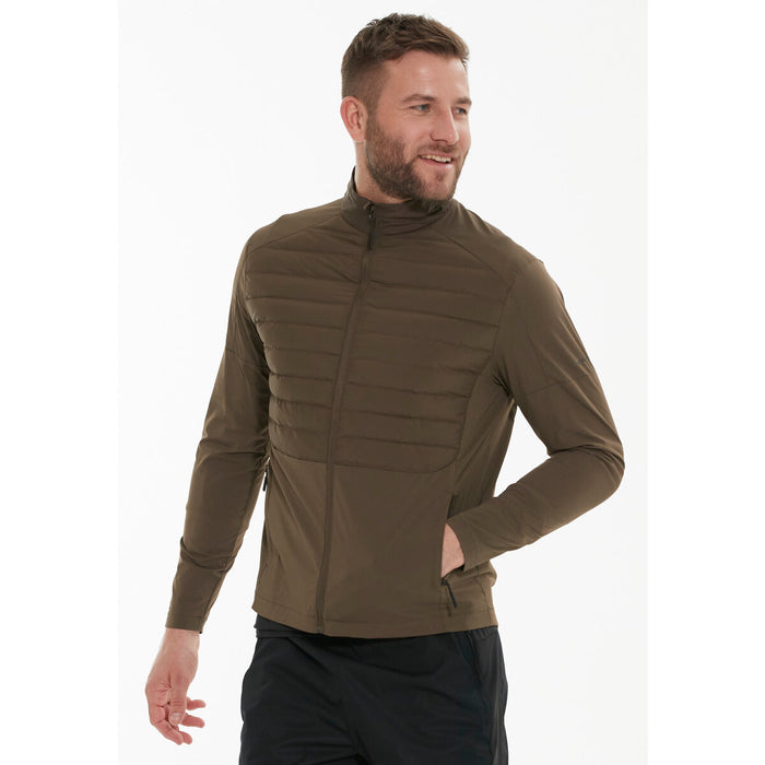 ENDURANCE Benst M Hybrid Jacket – Primaloft Running Jacket 5135 Wren