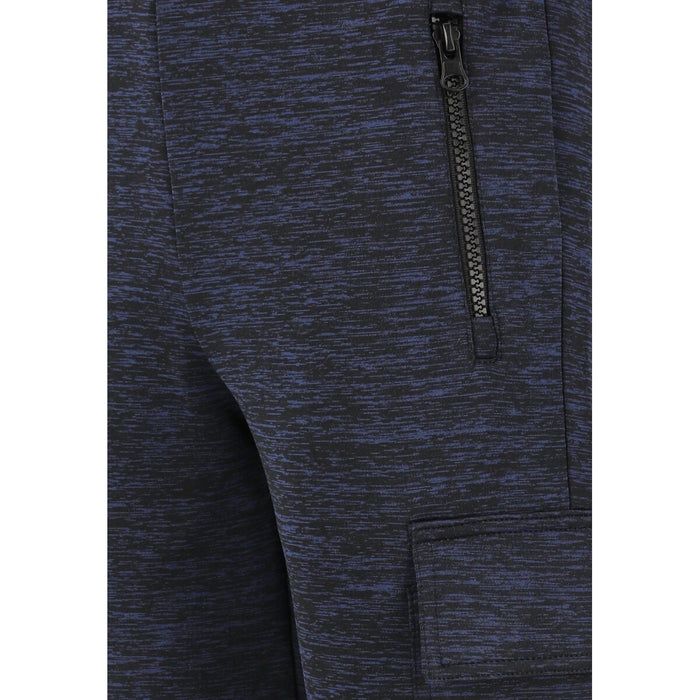 ZIGZAG Benyamin Melange Sweat Pants Pants 2002 Navy