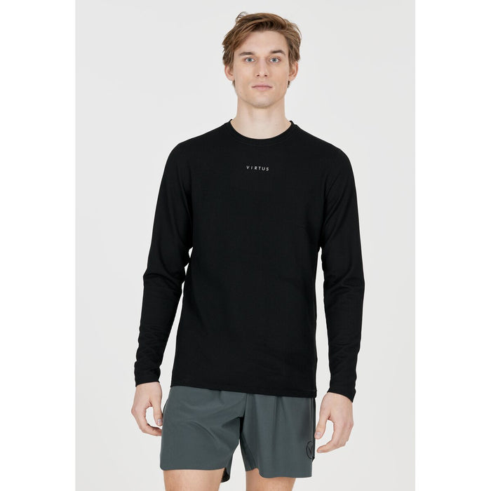 VIRTUS Besto M L/S Tee T-shirt 1001 Black