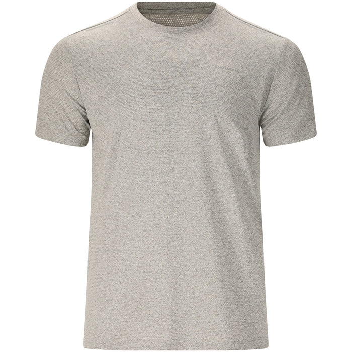 ENDURANCE Besy M S-S Melange Tee T-shirt 1005 Light Grey Melange