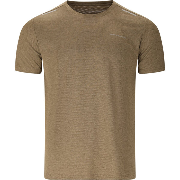ENDURANCE Besy M S-S Melange Tee T-shirt 5391 Stone Gray