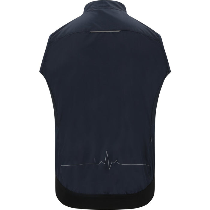 ELITE LAB Bike Elite X1 M Lightweight Wind Vest Cycling Jacket 2101 Dark Sapphire