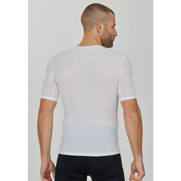 ELITE LAB Bike Elite X1 M Mesh Tech S/S Baselayer Cycling Shirt 1002 White