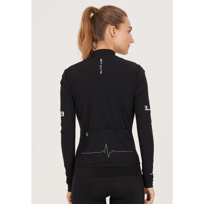 ELITE LAB Bike Elite X1 W Core L/S Jersey Cycling Shirt 1001 Black