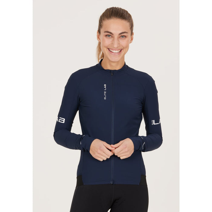 ELITE LAB Bike Elite X1 W Core L/S Jersey Cycling Shirt 2101 Dark Sapphire