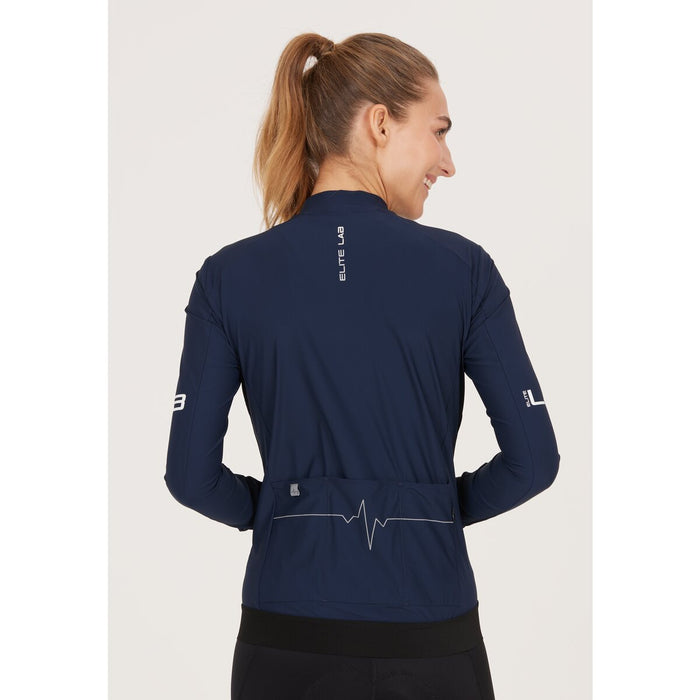 ELITE LAB Bike Elite X1 W Core L/S Jersey Cycling Shirt 2101 Dark Sapphire