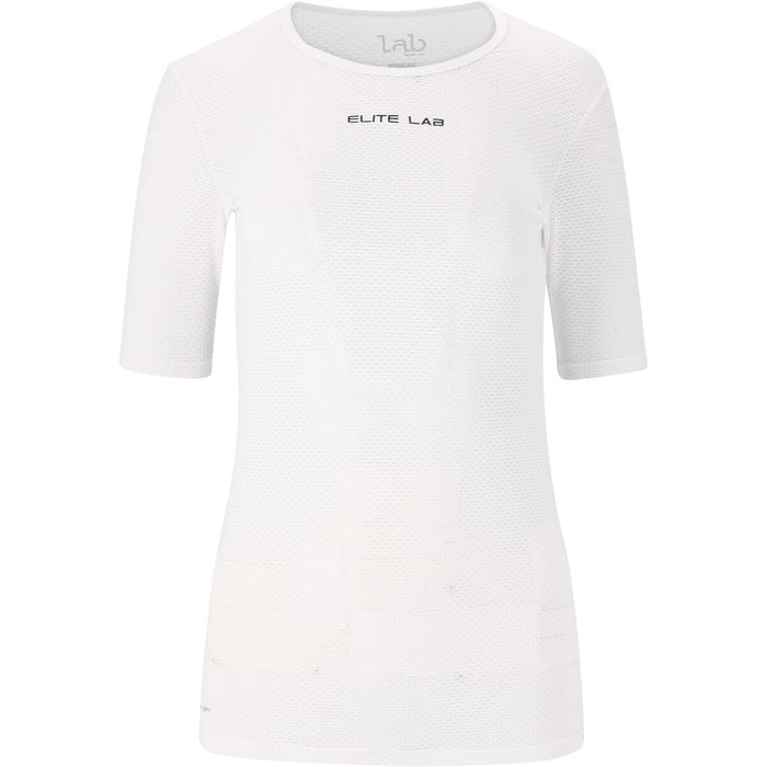 ELITE LAB Bike Elite X1 W Mesh Tech S/S Baselayer Cycling Shirt 1002 White