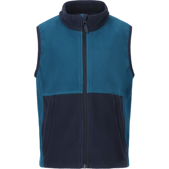 ZIGZAG Bilong Fleece Vest Fleece 2058 Ink Blue