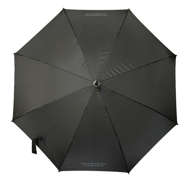 WEATHER REPORT Bissau Umbrella Accessories 1001S Black Solid