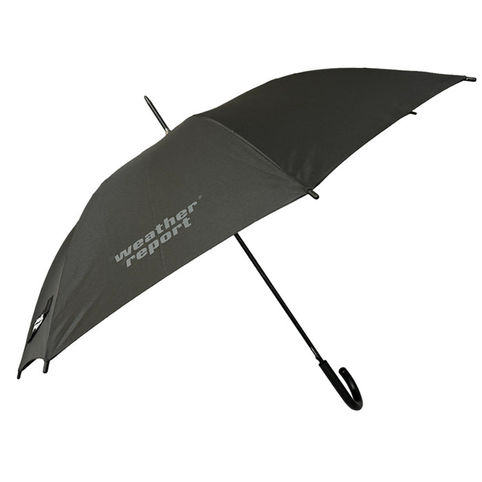 WEATHER REPORT Bissau Umbrella Accessories 1001S Black Solid