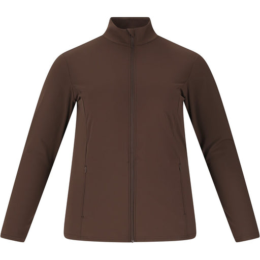 Q SPORTSWEAR Blaire W Jacket Running Jacket 1294 Chocolate Torte