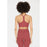 ATHLECIA Bloom V2 W Sports Bra Sports Bra 4378 Roan Rouge