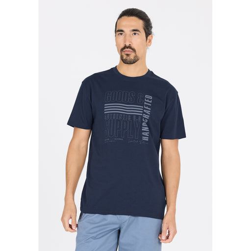 CRUZ Blueville M Printed S/S T-Shirt T-shirt 2002 Navy
