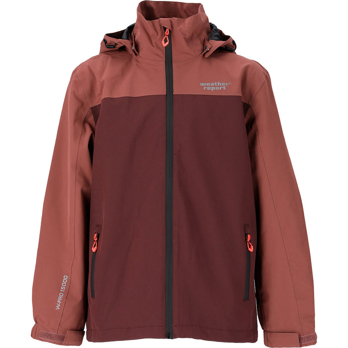 WEATHER REPORT Borise Jr. AWG Jacket W-PRO 15000 Jacket 5127 Marron