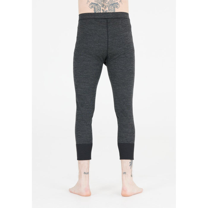 WHISTLER Bradley M Merino Wool Baselayer 3/4 Pants Baselayer 1011 Dark Grey Melange