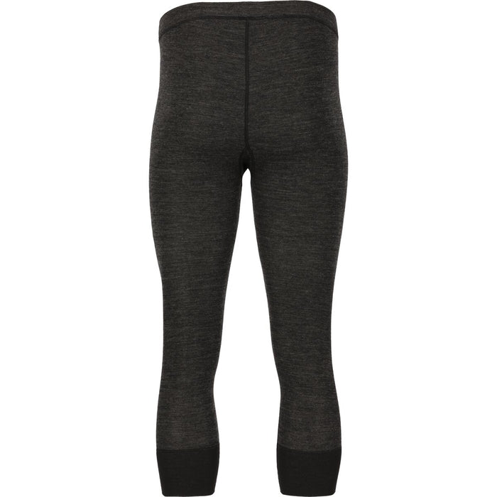 WHISTLER Bradley M Merino Wool Baselayer 3/4 Pants Baselayer 1011 Dark Grey Melange