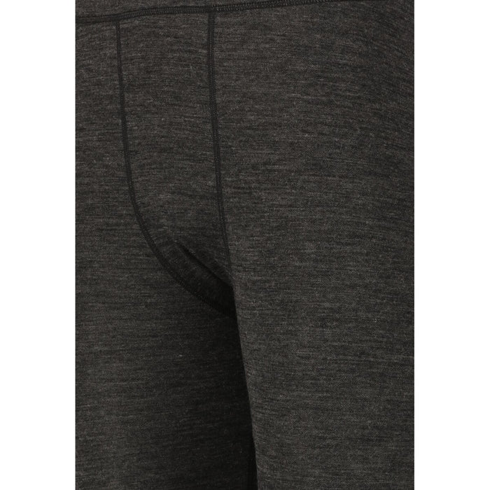 WHISTLER Bradley M Merino Wool Baselayer 3/4 Pants Baselayer 1011 Dark Grey Melange